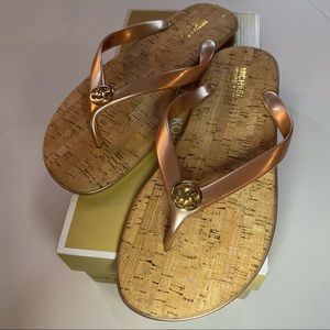 New! Michael Kors Jet Set Jelly Sable,Size 8